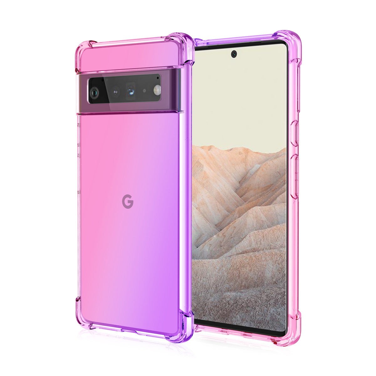 Four Corner Anti Falling TPU mobile phone case for Google Pixel models in various colors
