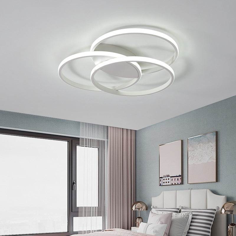 Nordic-style LED Ceiling Light For The Master Bedroomsleek Modern Lighting With Smart Innovative Design