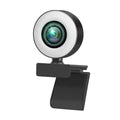 Caméra d'ordinateur réseau haute définition avec lumière d'appoint, USB sans pilote, pour conférence vidéo en direct en ligne