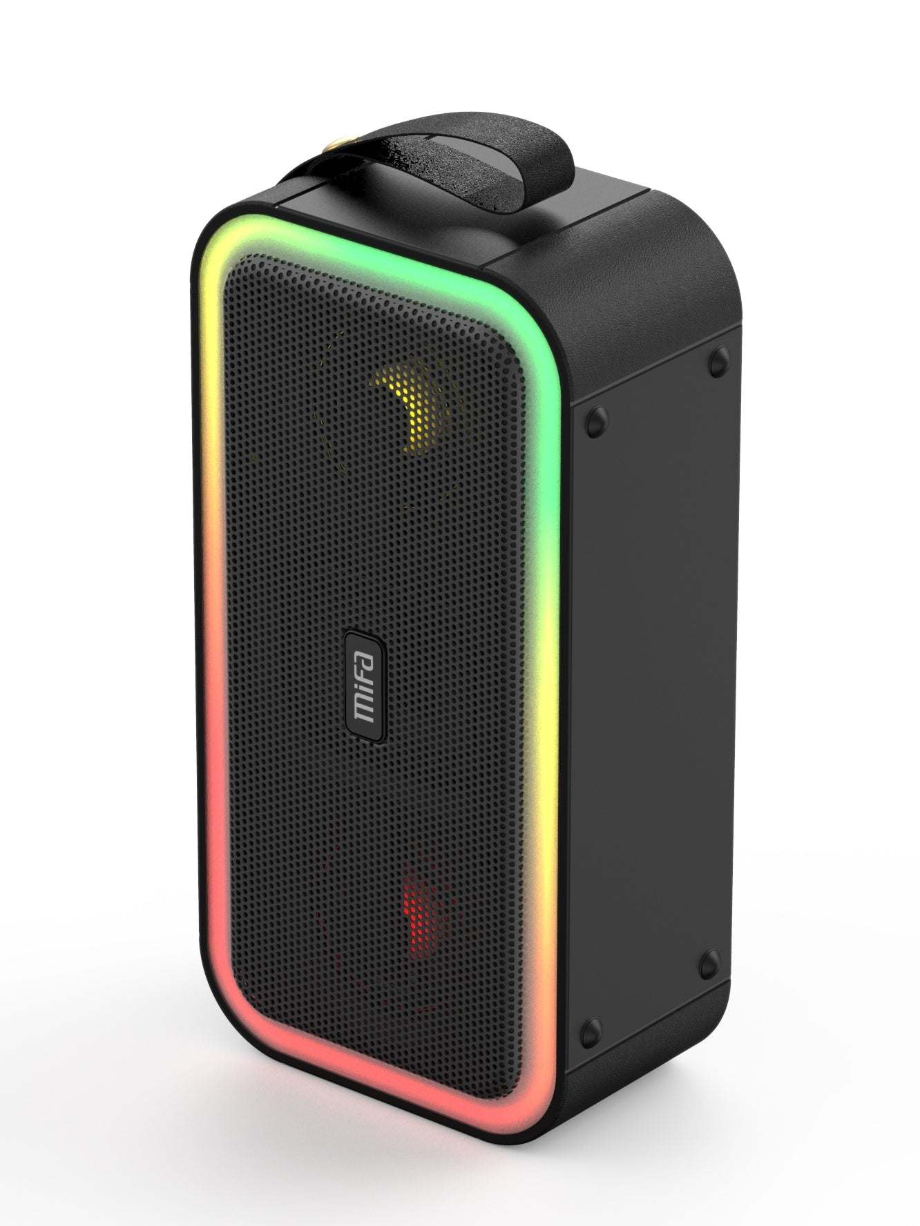 Haut-parleur Bluetooth avec lumières colorées, deux haut-parleurs, volume ultra-fort pour la maison
