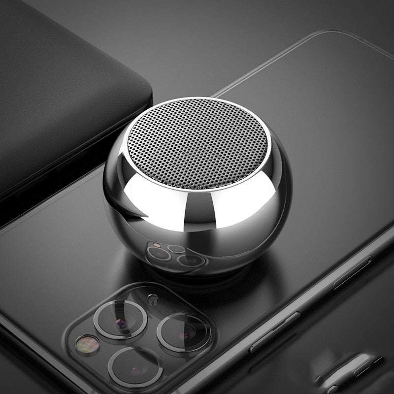 Enceinte Bluetooth M3 Mini Ronde — Subwoofer 3W, Bluetooth 5.0, Autonomie 10h — 4 coloris