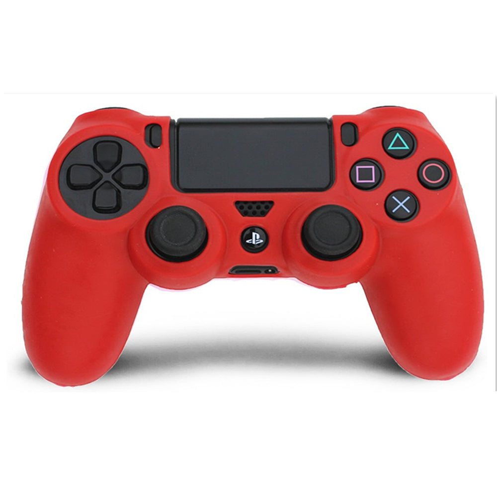 Housse de protection en caoutchouc de silicone pour manettes de jeu sans fil Playstation 4 Dualshock