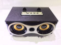 Enceinte Bluetooth Bois Rétro — Subwoofer 5W×2, Radio FM, Carte TF, Autonomie 4-6h — 2 coloris