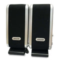 EastVita 2 enceintes d'ordinateur USB stéréo 3,5 mm avec prise casque pour ordinateur de bureau ou portable r20