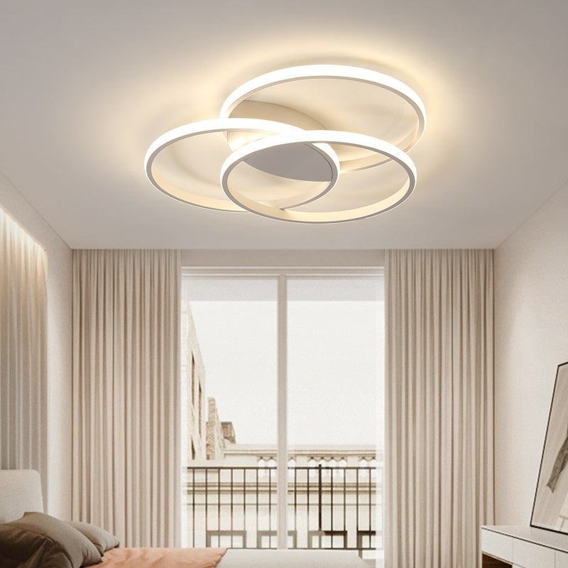 Nordic-style LED Ceiling Light For The Master Bedroomsleek Modern Lighting With Smart Innovative Design