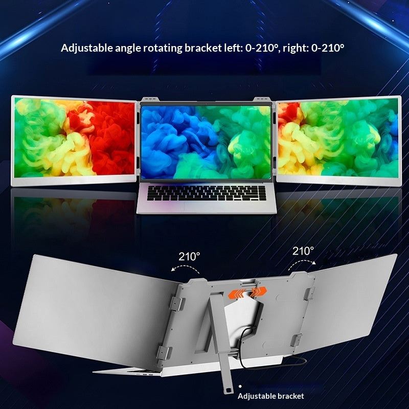 Moniteur Portable Full HD — Large Gamut de Couleurs, Bureau & Gaming