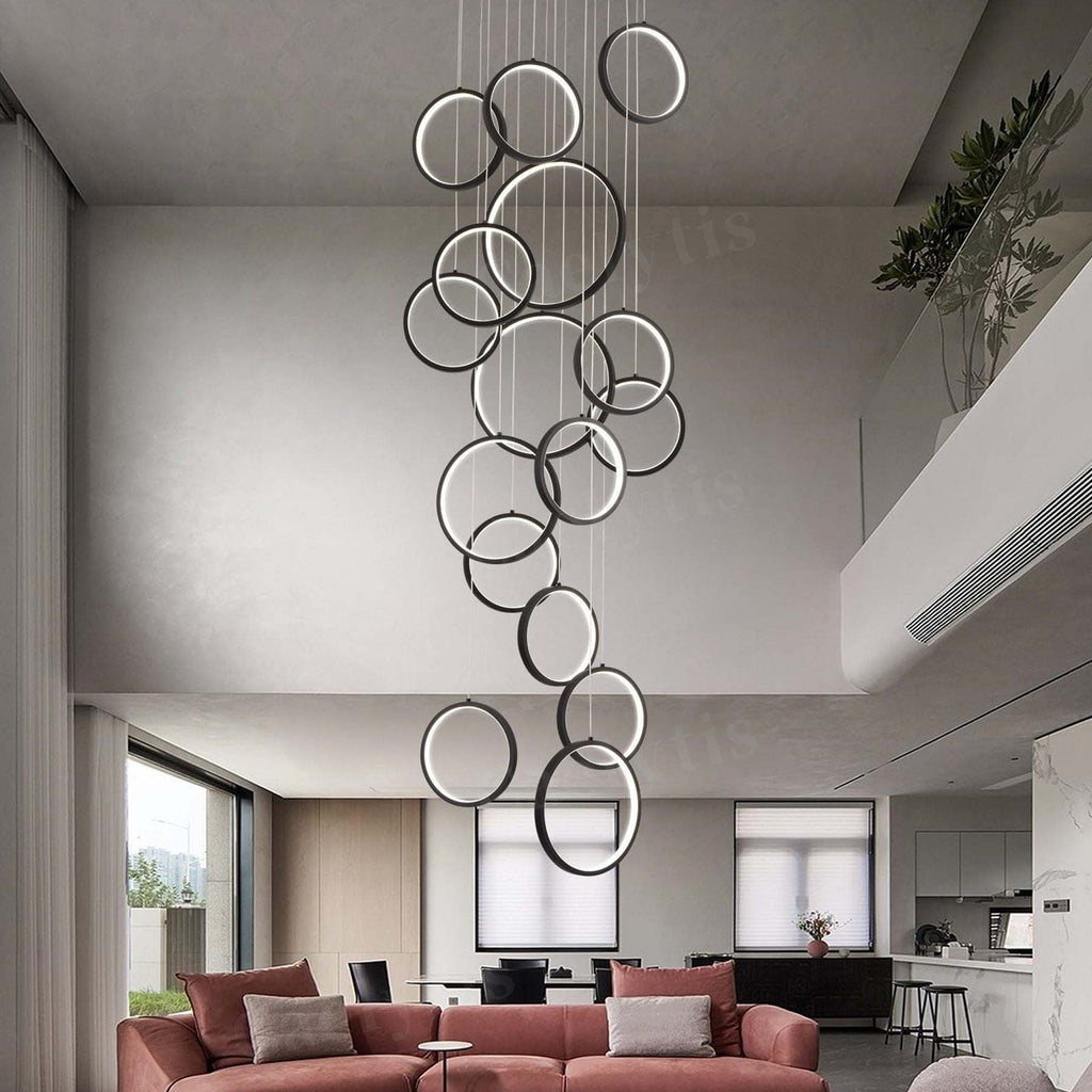Lustre de Loft Éclairage Moderne Luminaires de Salle à Manger