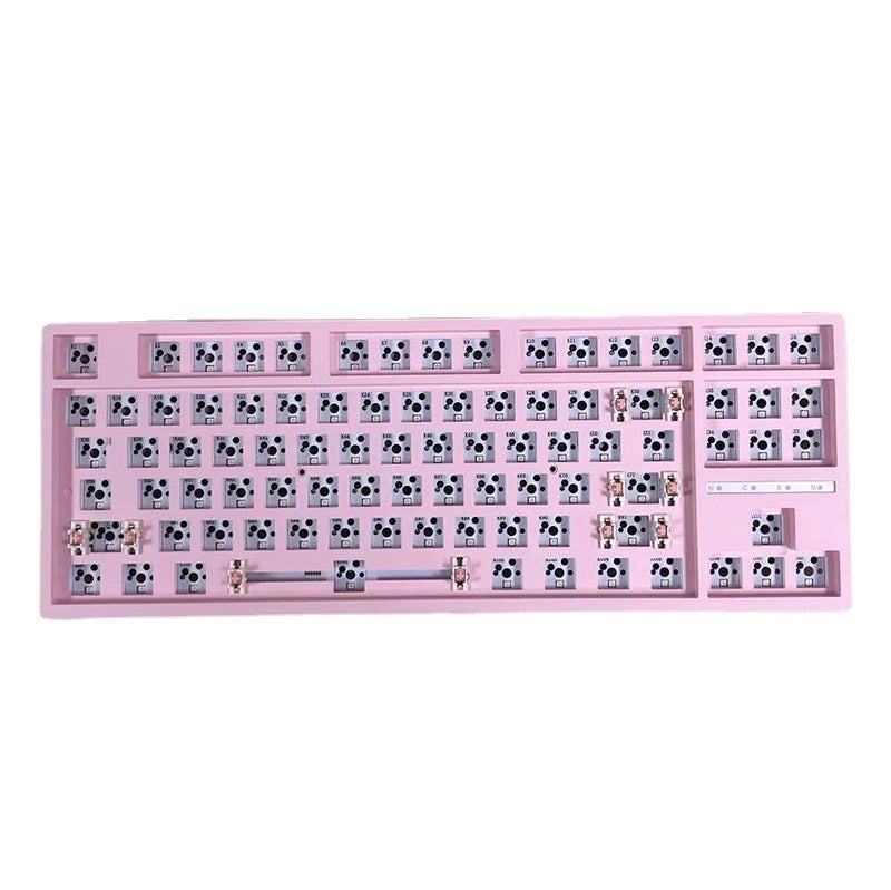 Kit de clavier mécanique DIY de troisième examen blanc, à siège chaud