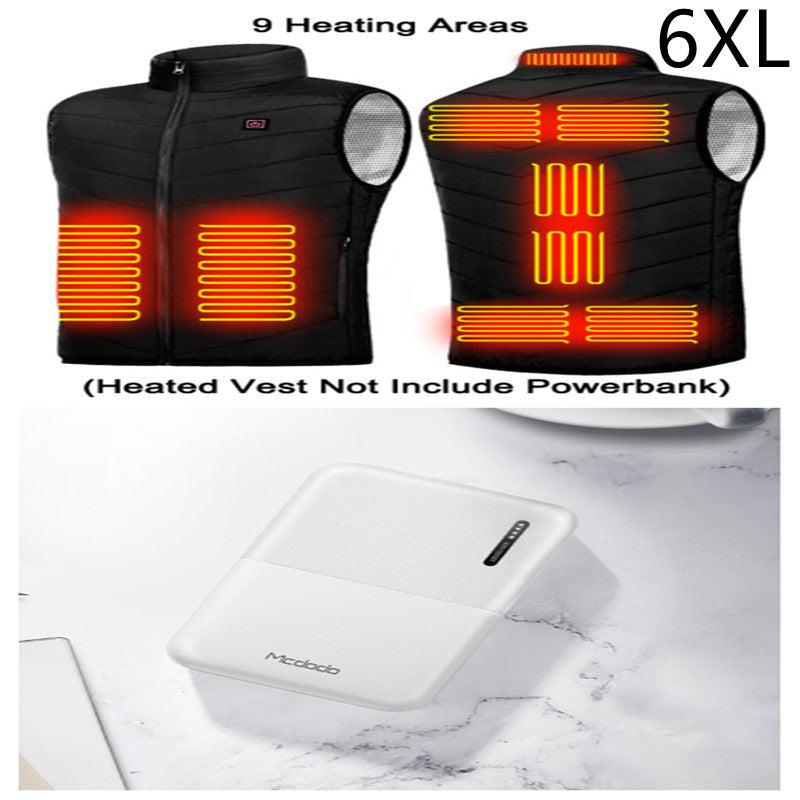 Batterie Externe 10000mAh Double USB — Compatible Gilet Chauffant & Appareils Mobiles