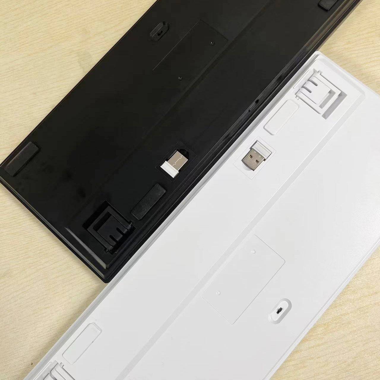 Kit de clavier mécanique DIY de troisième examen blanc, à siège chaud