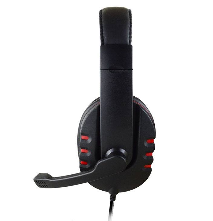 Warlord Gaming Headsets wired over-ear headphones with microphone 3.5mm plug for PS XB1 Switch computer phone