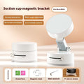 Foldable Magnetic Vacuum Car Phone Holder with suction cup for hands-free smartphone navigation in car