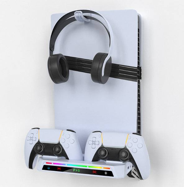 Support mural universel pour station de charge de manettes de jeu et support de casque