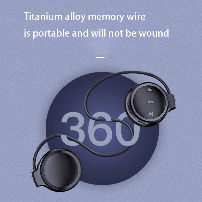 Casque Bluetooth à conduction osseuse pour appels mains libres