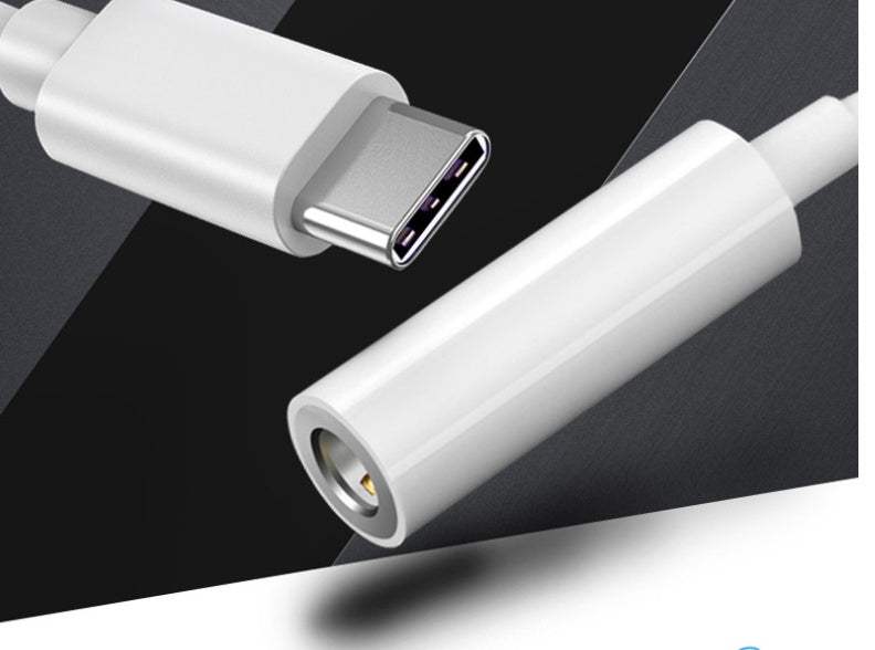 Headphone Adapter Type-C digital audio adapter cable for Xiaomi Samsung Huawei devices