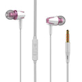 Écouteurs Intra-Auriculaires Subwoofer — Basses profondes, Filaire 120cm