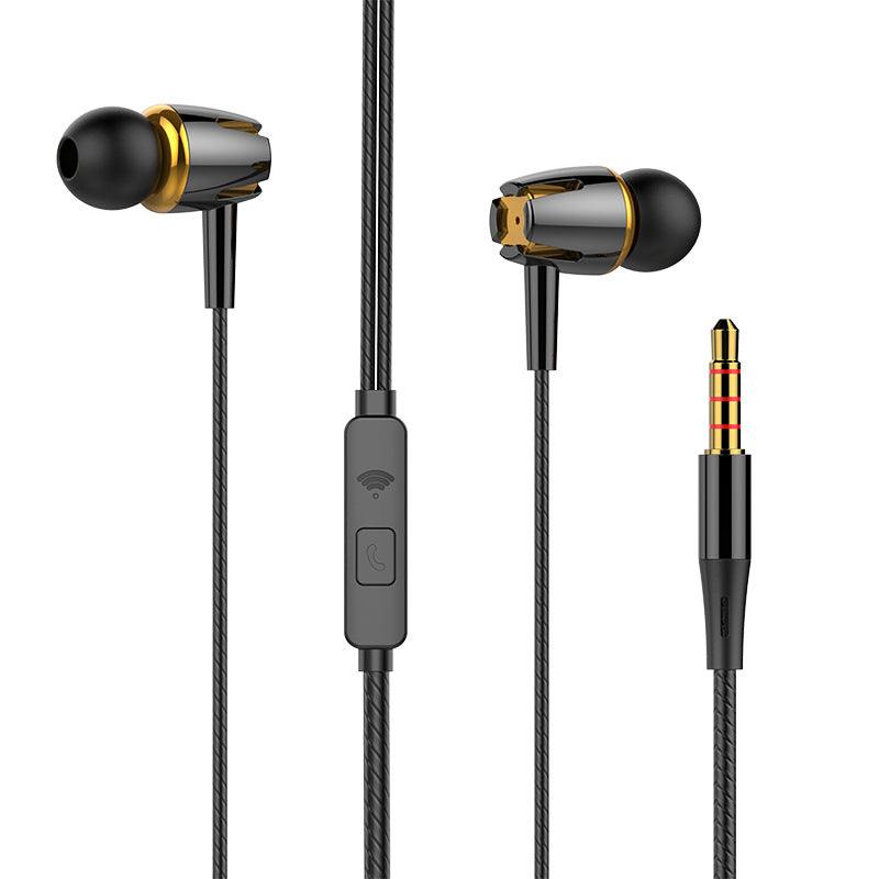 Écouteurs intra-auriculaires avec caisson de basses