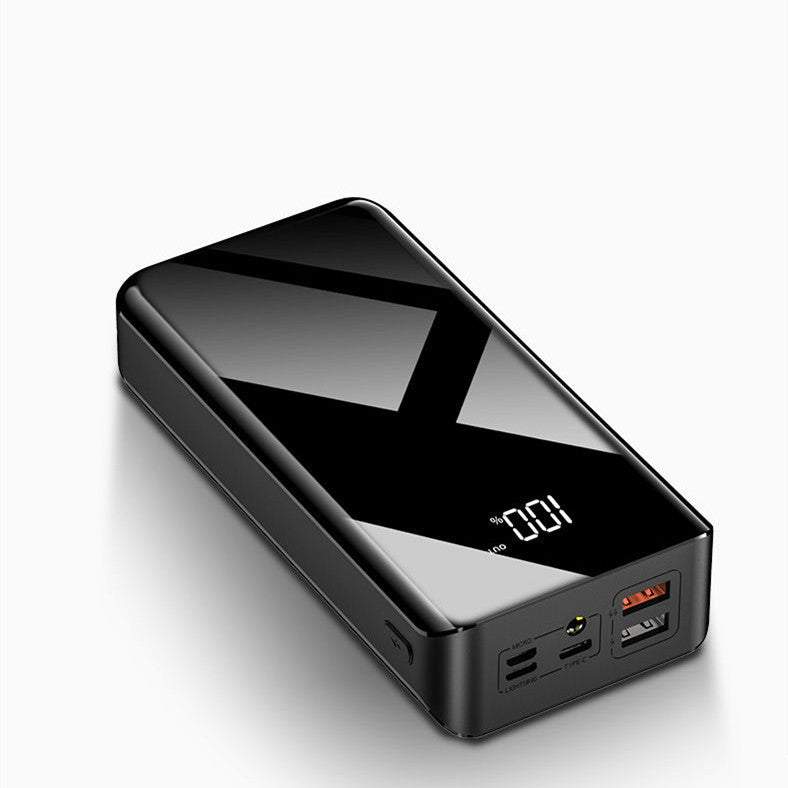 30000mAh power bank with LCD display and double-sided UV paint finish