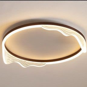 Plafonnier LED Acrylique Romantique — Télécommande, 3 Couleurs, 8-12m², 6 Modèles