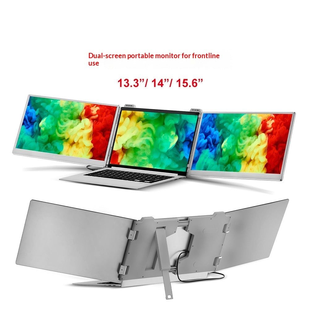 Moniteur Portable Full HD — Large Gamut de Couleurs, Bureau & Gaming
