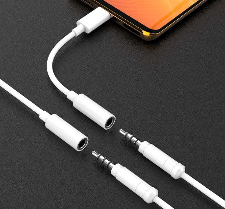 Headphone Adapter Type-C digital audio adapter cable for Xiaomi Samsung Huawei devices