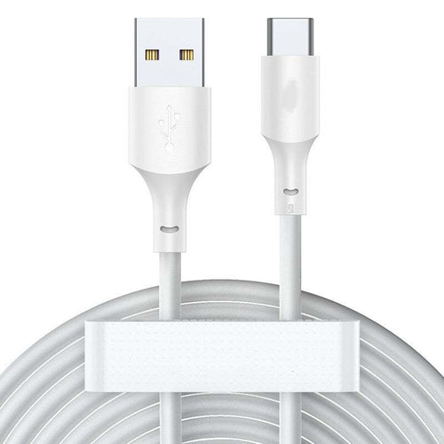 White 1.5m Type-c Data Cable 5A fast charging for mobile phones