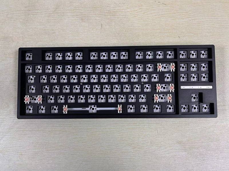 Kit de clavier mécanique DIY de troisième examen blanc, à siège chaud
