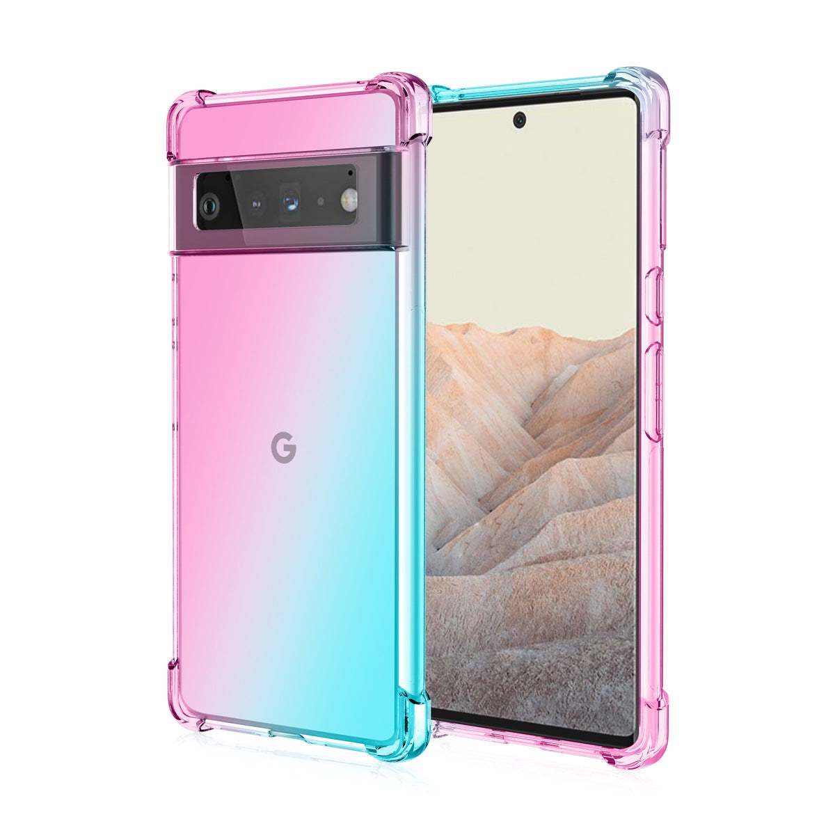 Four Corner Anti Falling TPU mobile phone case for Google Pixel phones in multiple colors