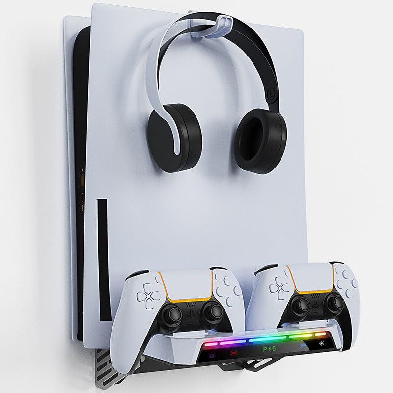 Support mural universel pour station de charge de manettes de jeu et support de casque