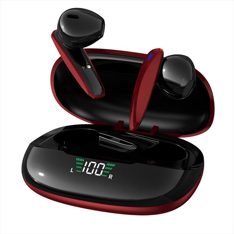 Wireless Bluetooth Headsets for gaming with low latency in green, red, and white colors