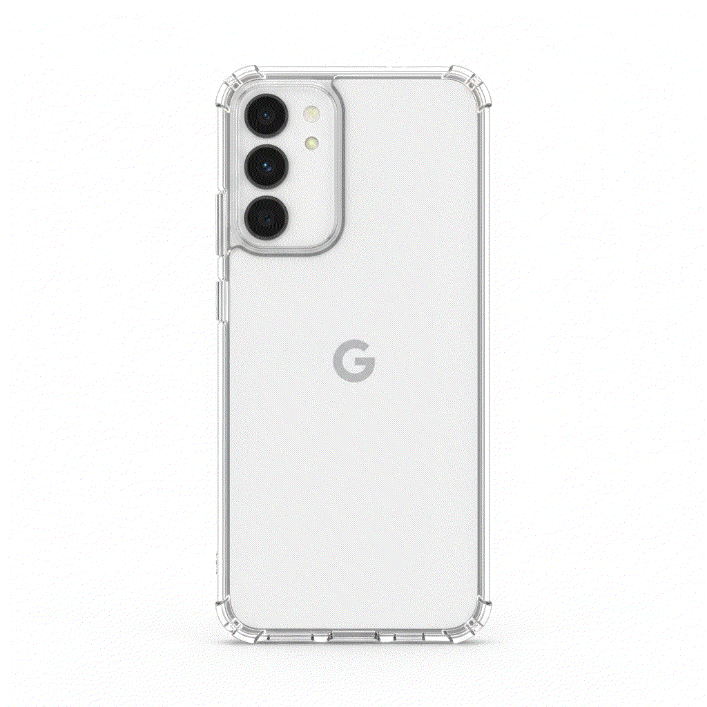 Coque Clear Crystal transparent phone case for Google Pixel 10 with anti-yellowing protection and slim fit design