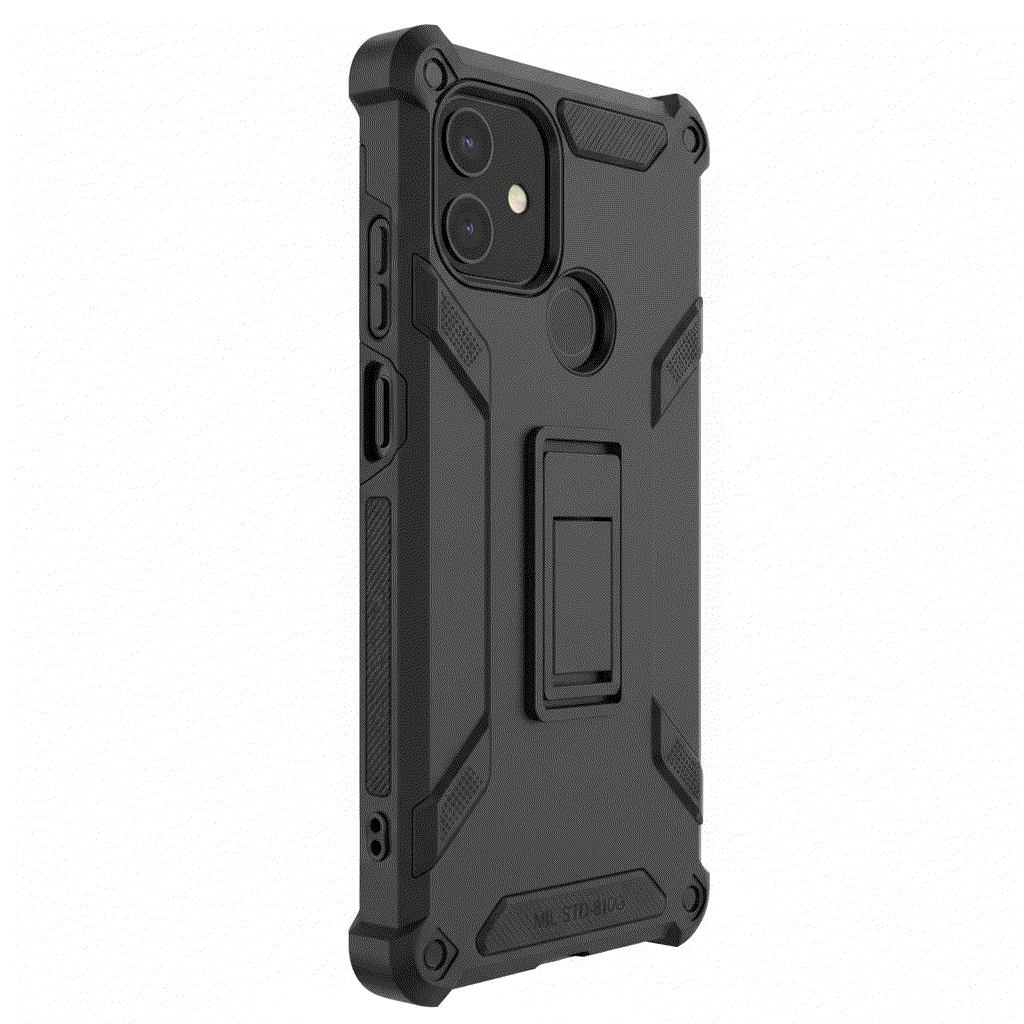Coque Robuste Armor protective phone case for Google Pixel 10 with dual-layer shock absorption and kickstand