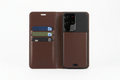 Étui Portefeuille Cuir en cuir vegan pour Google Pixel 9 Pro XL avec support vidéo, fermeture magnétique et protection 360°